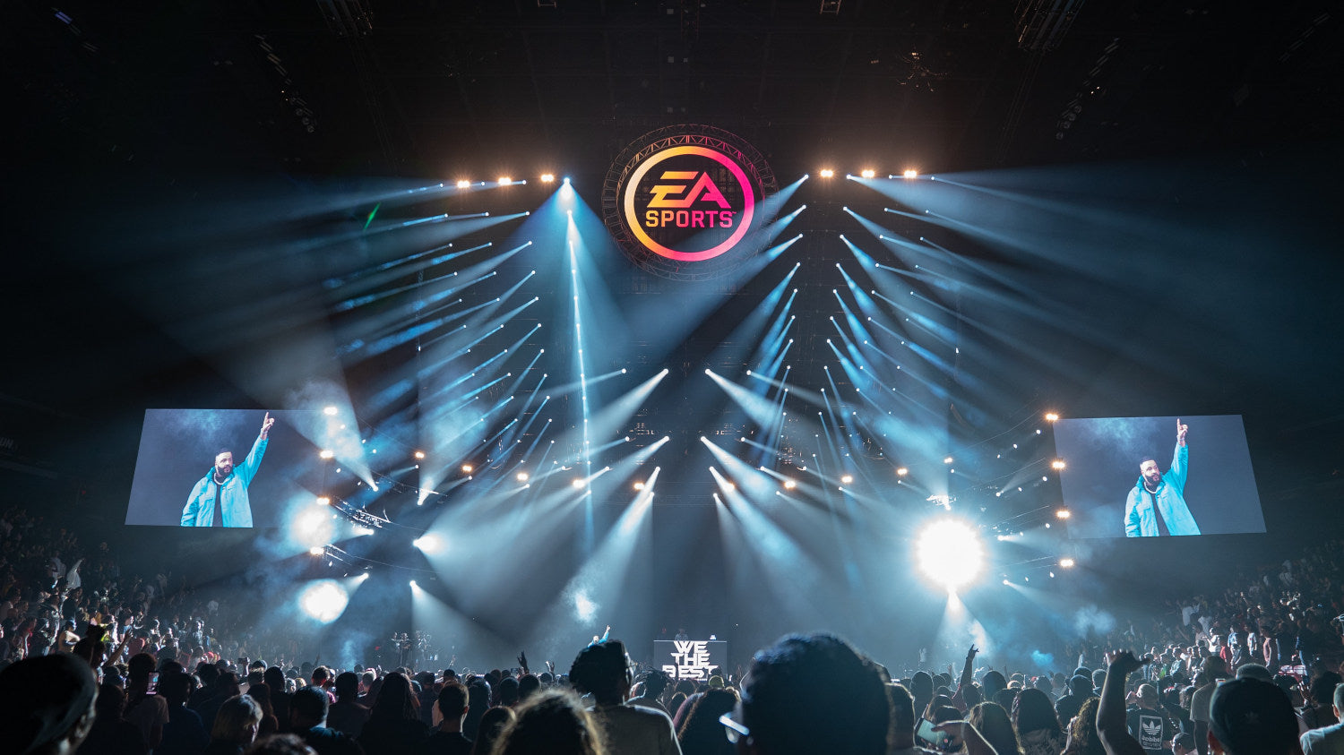 esports event sponsored by ea sports ea sports esports event at an arena